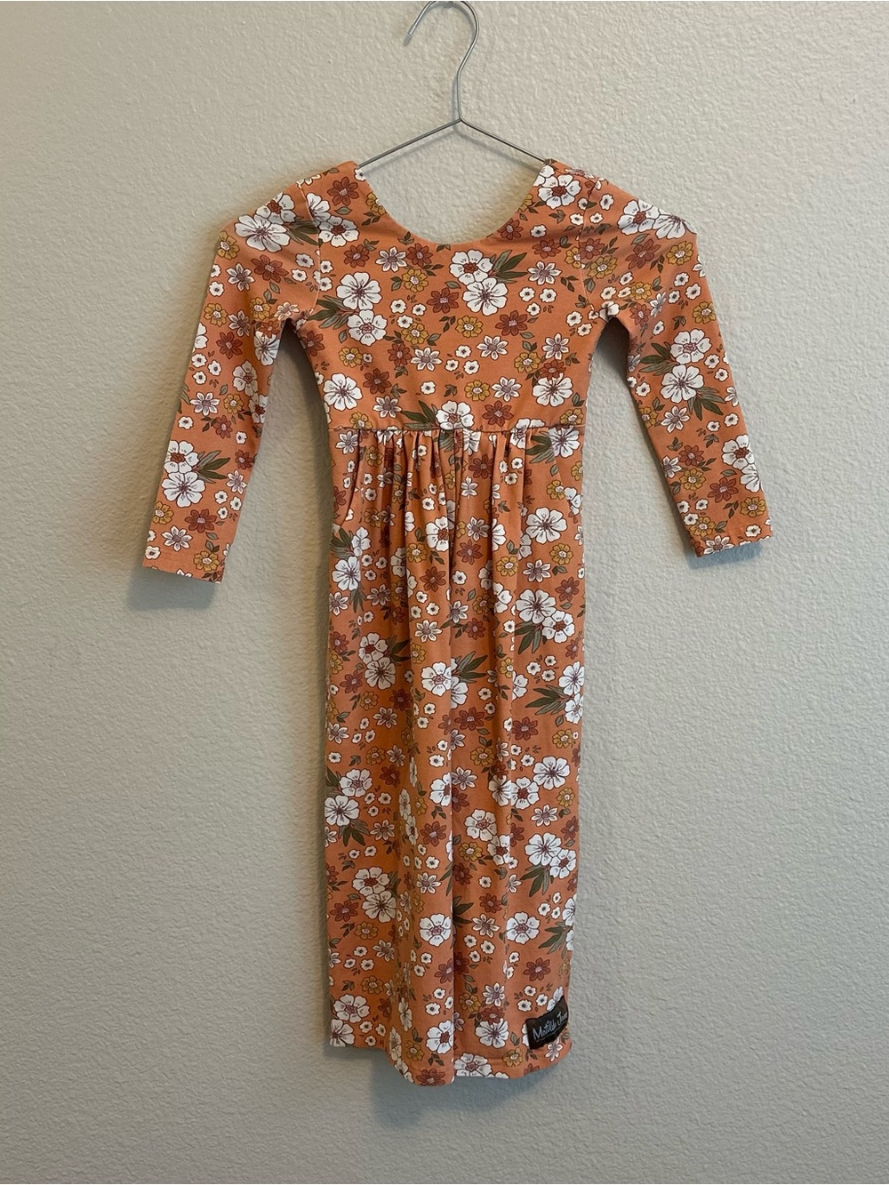 Matilda Jane Burnt Orange Floral Jumpsuit